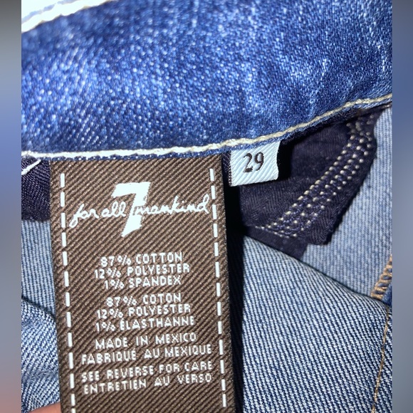 7 for All Mankind “Genevieve” Jeans Size 29 - Picture 5 of 5
